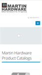 Mobile Screenshot of martinhardwareinc.com